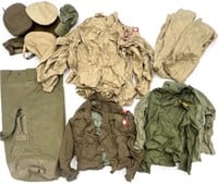 US Korean War Military Uniform Clothing Lot