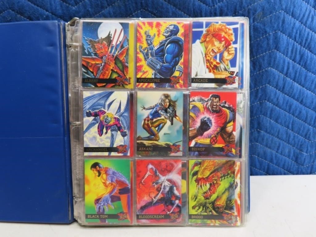 FolderFULL Marvel 90s Collector's Cards