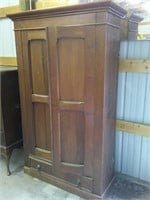 antique wardrobe, needs repair