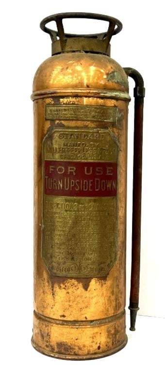Antique Miller-Pearless Mfg. Fire Extinguisher