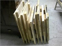 wood shelves for the heavy duty metal shelving