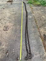 20 ft Chain with Hooks on Both Ends