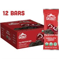 Skout Organic Chocolate Cherry Bars (12 Count)