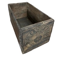 Pure Castile Soap Wooden Box