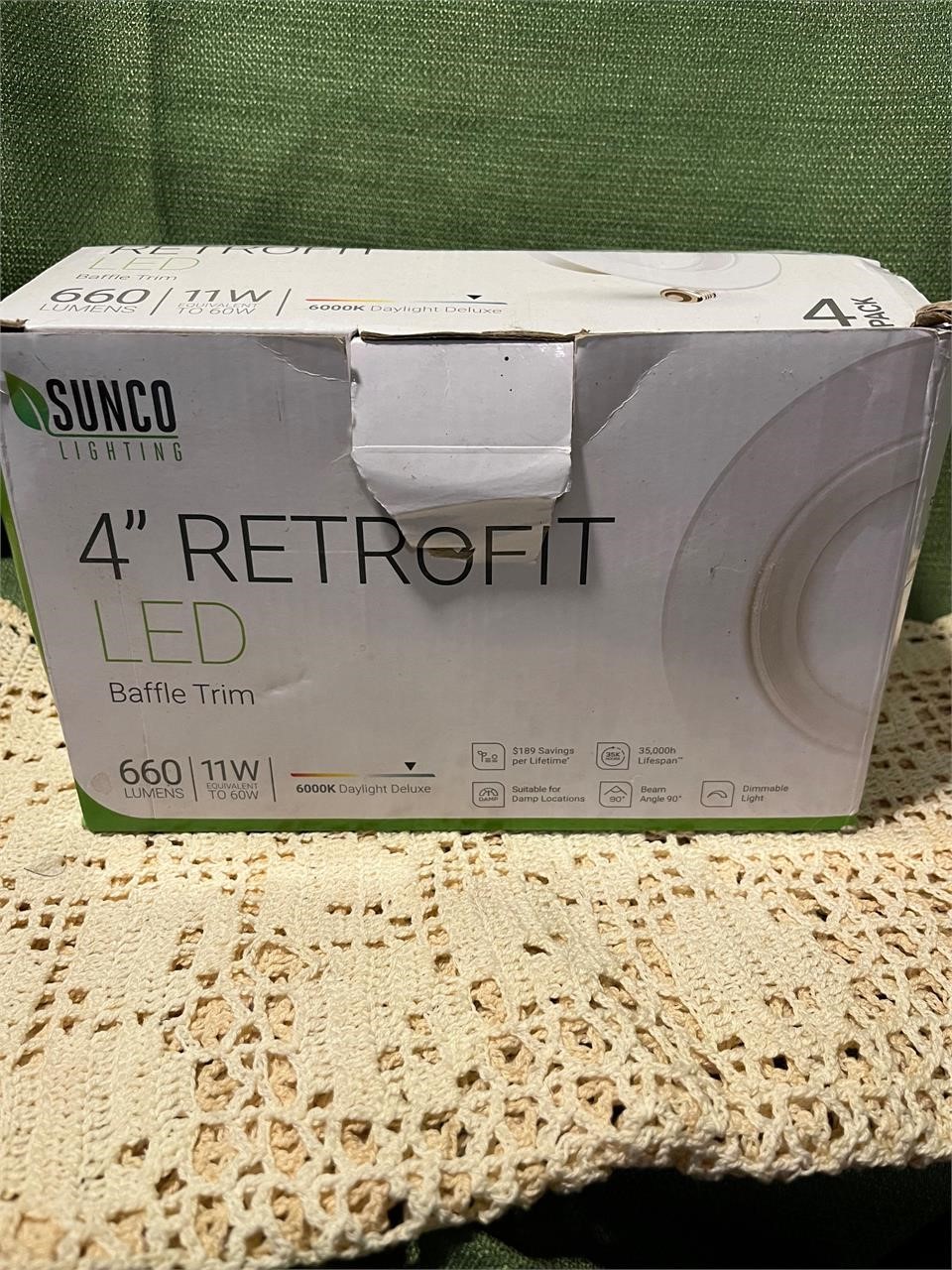 Retrofit LED 4” Light 600 lumens