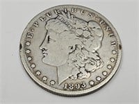 1893 Morgan Silver Dollar S Coin