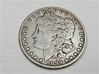 1899 Morgan Silver Dollar Coin