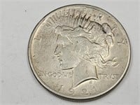 1921 Silver Peace Dollar Coin