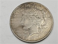 1927  S Silver Peace Dollar Coin