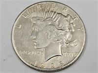 1928 Silver Peace Dollar Coin