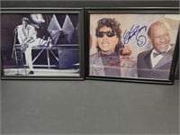 Autographs Chuck Berry & Little Richard  NO COA