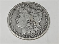 1895 S   Silver Morgan Dollar  Coin