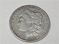 1882 Carson City   Silver Morgan Dollar  Coin