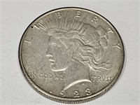 1923 S  Peace Silver Dollar Coin