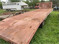 Shop Made 20' GN FB w/4' Dove, single tandem axle