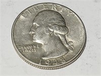 1948 Washington Quarter Silver Coin