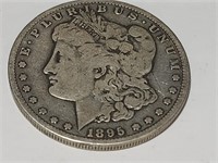 1895 S  Morgan Silver Dollar