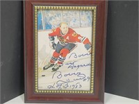 Hockey Autographed Picture    Bobby Hull  NO COA