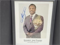Smokin' Joe Frazier Autographed Picture