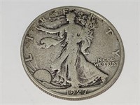 1927 S     Walking Liberty Half Dollar