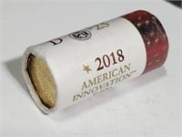 2018 American Innovation Roll of Coins $25