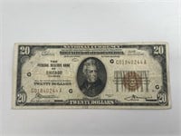 1929 Chicago Federal Reserve Gold certificate