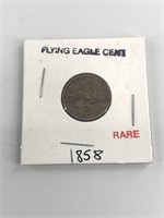 1858 Flying eagle US cent