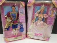 NIB  Rapunzel & Prince Ken   Barbie Dolls