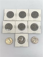 Assorted 1979 Susan B. Anthony dollars, no wide ri