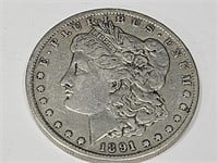 1891 O Silver Morgan Dollar Coin
