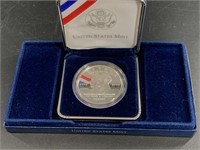 2003 P Wright Brothers silver dollar in mint case