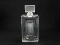 Large Perfume Bottle Intaglio Women Frosted Top