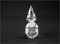Clear Perfume Bottle & Top