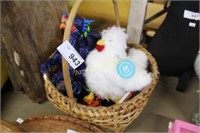 BASKET WITH TOYS