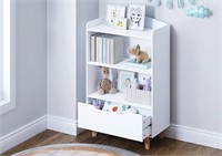 UTEX Kids Bookshelf, White