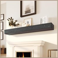 Avana Natural Wood Mantle for Fire Place