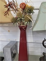 Floral decor in vase 33"