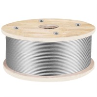 Vevor Stainless Steel Wire Rope 500ft, 3/16"