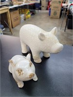 Ceramic pigs