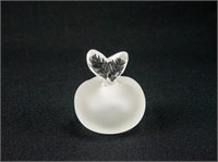 Apple Perfume Bottle Frost w/ Top