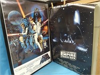 2 Star Wars Posters Star Wars poster framed and