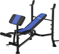 DONOW Olympic Weight Bench with Rack