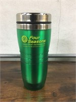 Lot of 36 Green Branded Tumblers, 12oz
