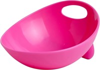 16 Red, Blue & Pink Scoop Dog Cat Food Bowls