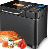 KBS 17-in-1 Bread Maker,710W Dual Heaters