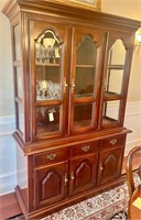 SOLID WOOD HUTCH, TOP IS DETACHABLE