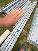 2.5" Channel 12.5'L  Galvanized - approx 25 pieces