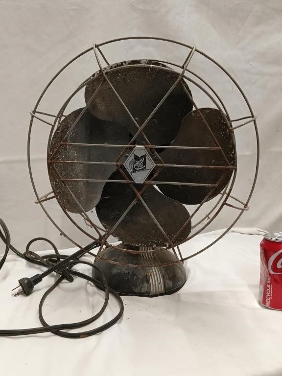 Vintage Robbins & Myers  fan as found look at