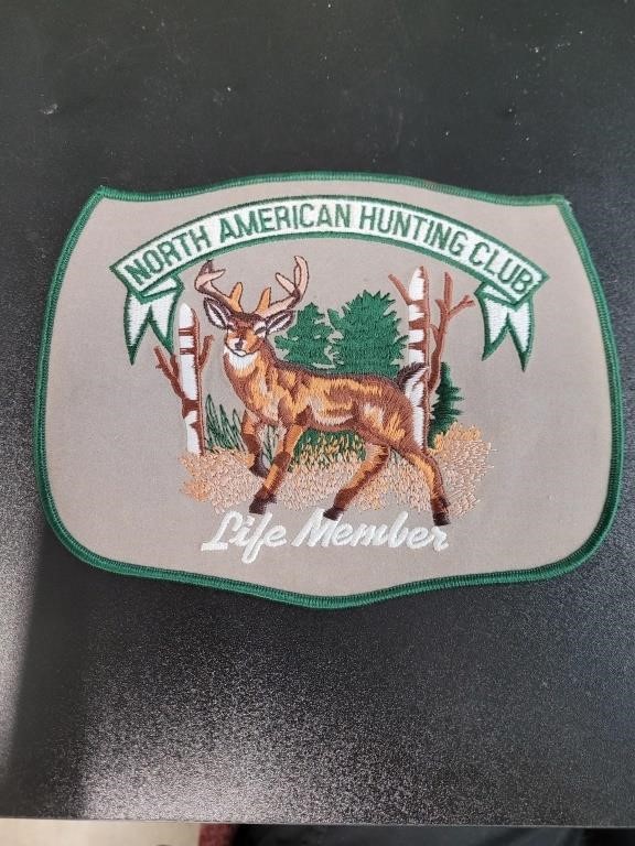 North American hunting club patch 5x7