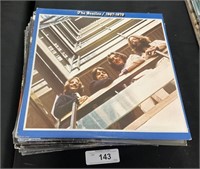 13 Vinyl Record Albums, The Beatles, Dire Straits.